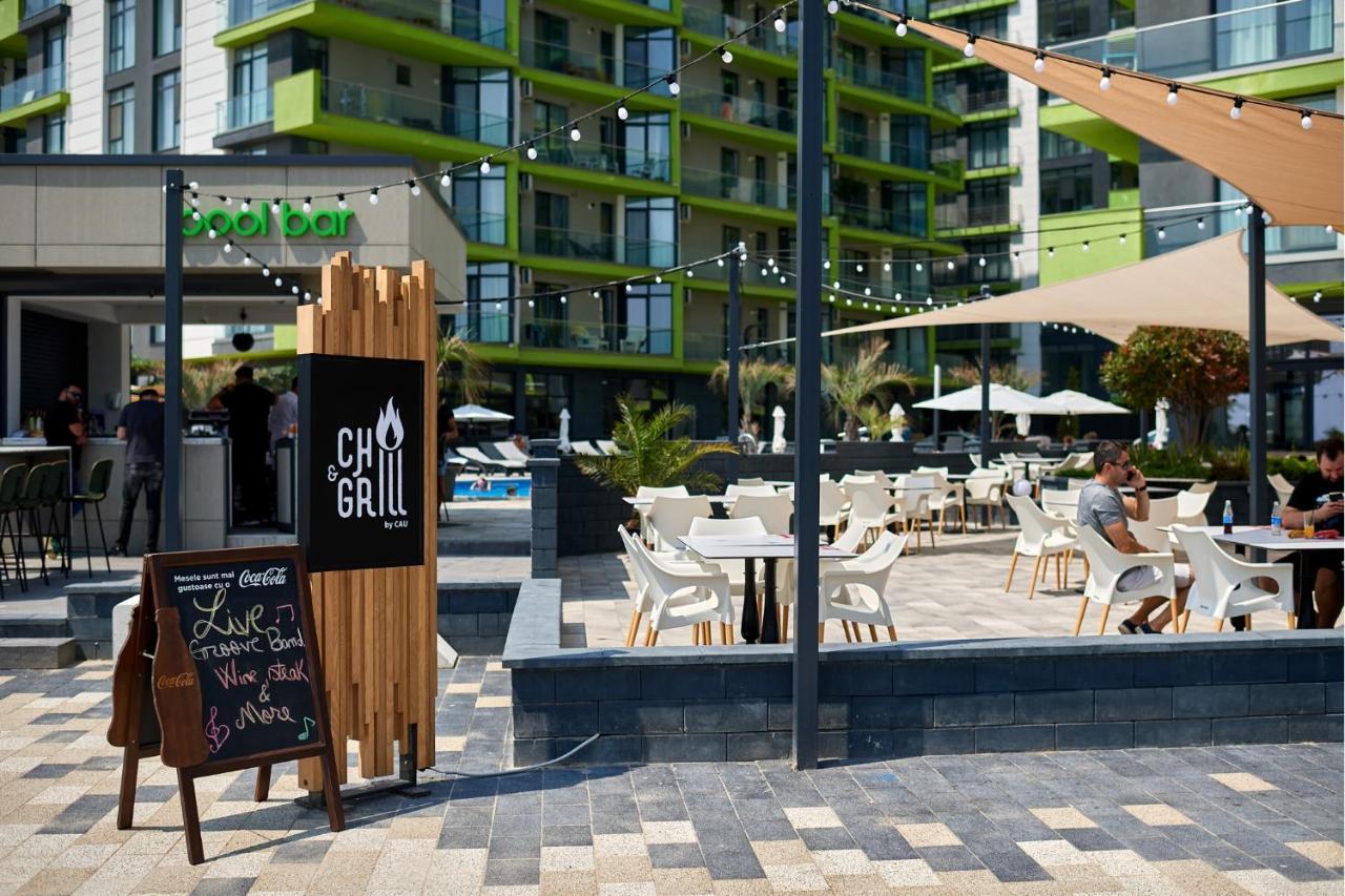 Sunrise Aparthotel Pool & Spa Mamaia Nord Нэводари Экстерьер фото