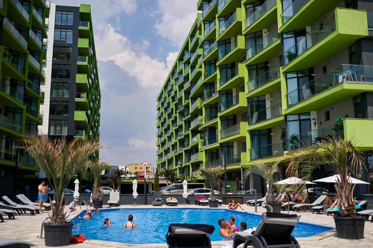 Sunrise Aparthotel Pool & Spa Mamaia Nord Нэводари Экстерьер фото